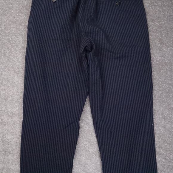 J.CREW Ludlow Slim Fit Seersucker Striped 29x32 Blue Tapered Leg Pants - Picture 12 of 14